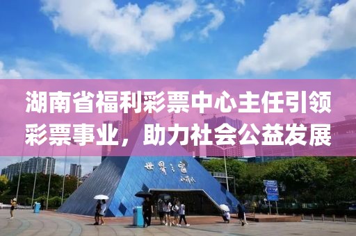 湖南省福利彩票中心主任引领彩票事业，助力社会公益发展